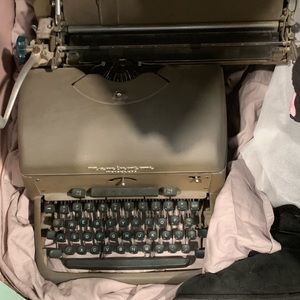 Antique typewriter